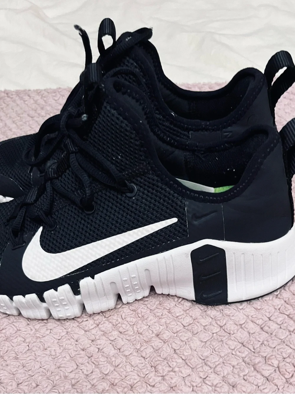 Nike Black and White Kids Sneakers